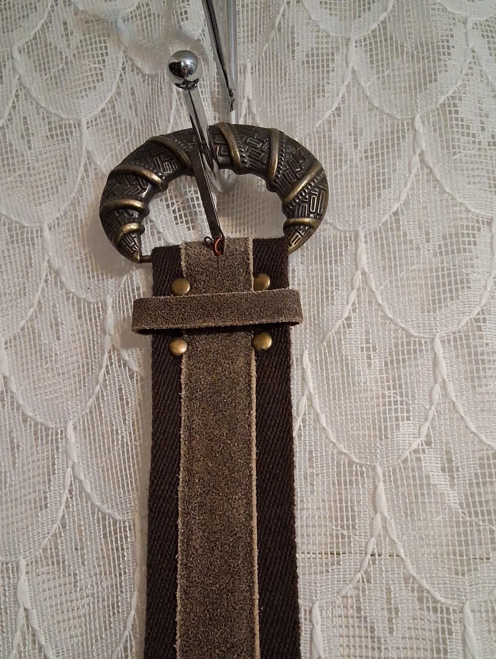 N/A brown leather
